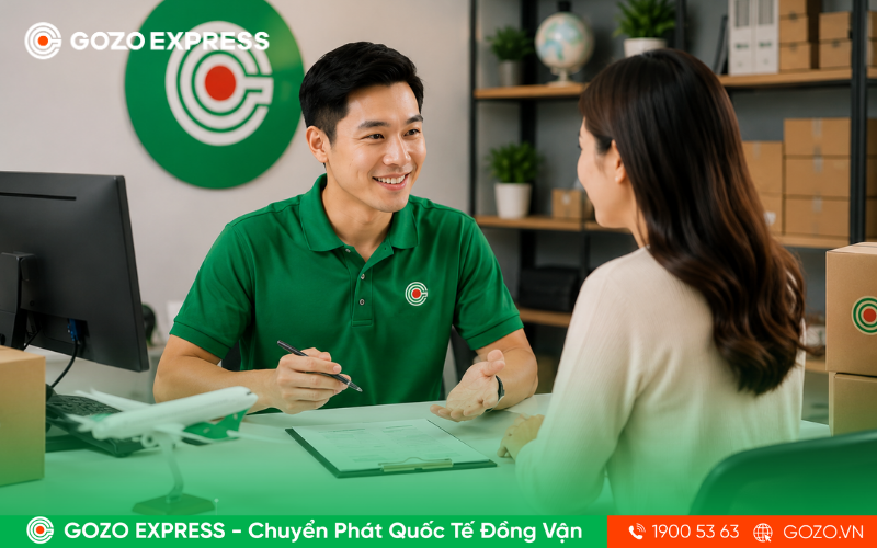 03 Cách Liên Hệ Để Gửi Hàng Quốc Tế Tại GOZO Express