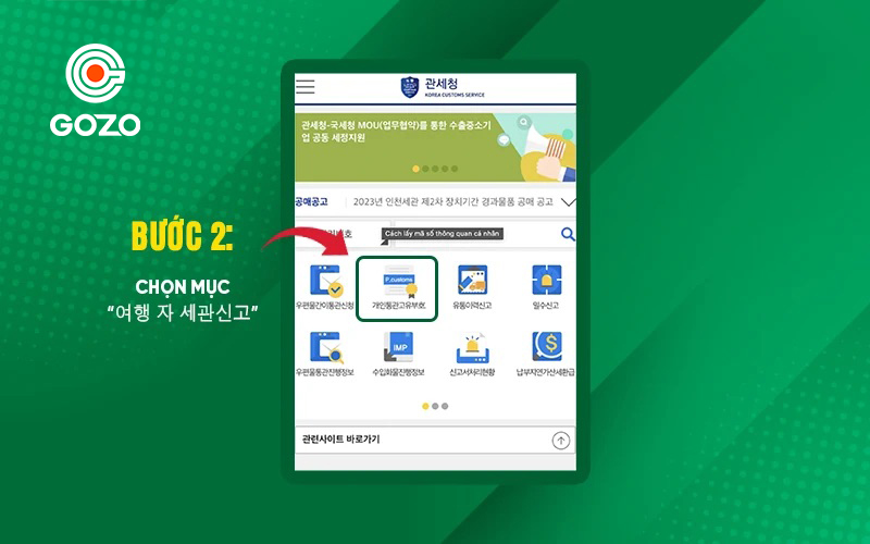 Mã số thông quan cá nhân cần thiết khi gửi hàng