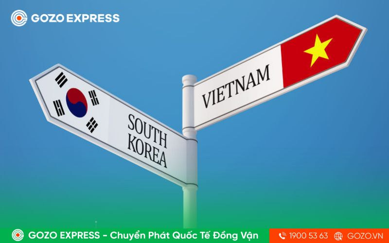 dịch vụ gửi hàng đi Hàn Quốc uy tín Tại GOZO Express