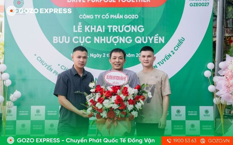 Mô hình nhượng quyền bưu cục GOZO Express dễ làm