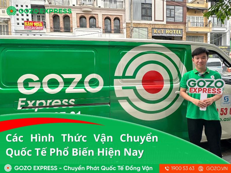 Các Hình Thức Vận Chuyển Quốc Tế Phổ Biến Hiện Nay