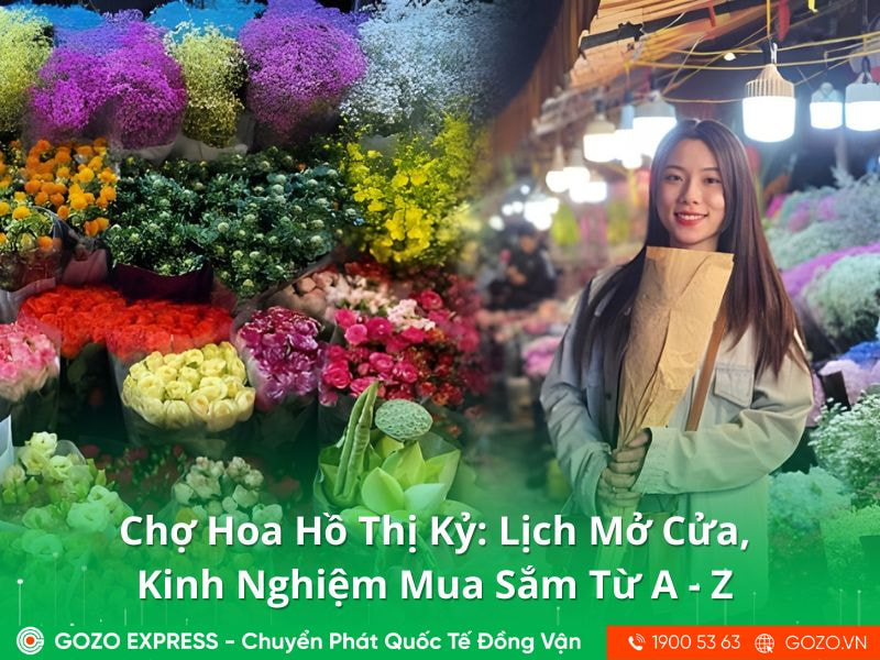 Chợ Hoa Hồ Thị Kỷ: Lịch Mở Cửa Và Kinh Nghiệm Mua Sắm Từ A - Z