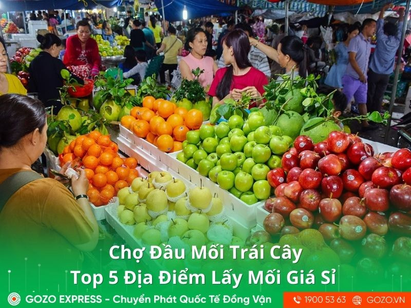 Chợ Đầu Mối Trái Cây: Top 5 Địa Điểm Lấy Mối Giá Sỉ 
