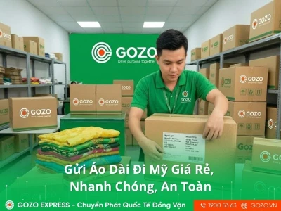 Gửi Áo Dài Đi Mỹ Giá Rẻ, Nhanh Chóng, An Toàn