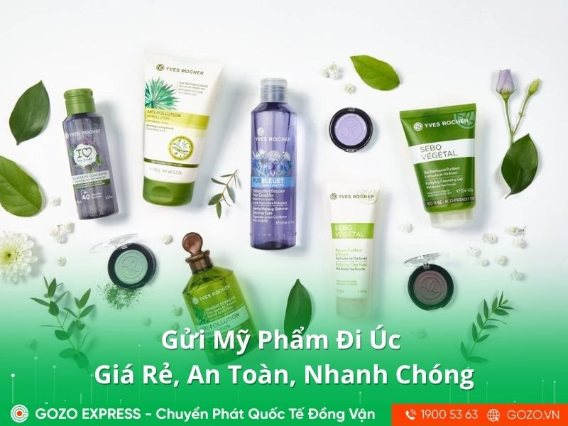Gửi Mỹ Phẩm Đi Úc Giá Rẻ, An Toàn, Nhanh Chóng