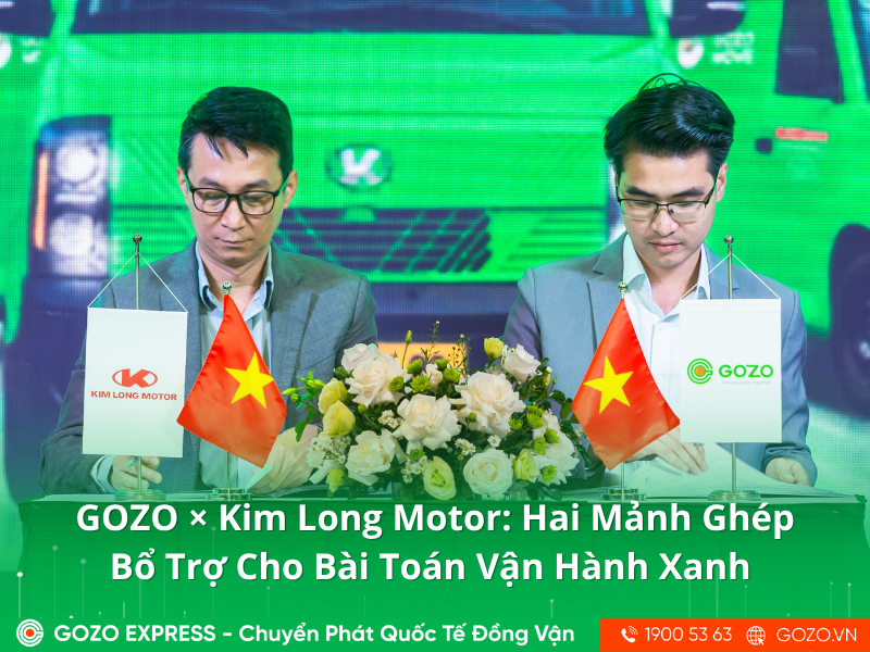 GOZO × Kim Long Motor: Hai Mảnh Ghép Bổ Trợ Cho Bài Toán Vận Hành Xanh 