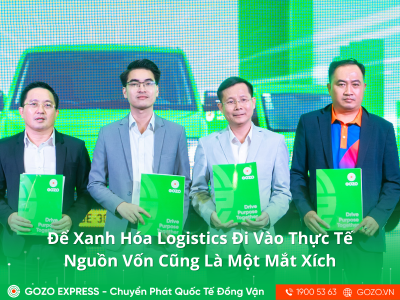 Để Xanh Hóa Logistics Đi Vào Thực Tế, Nguồn Vốn Cũng Là Một Mắt Xích