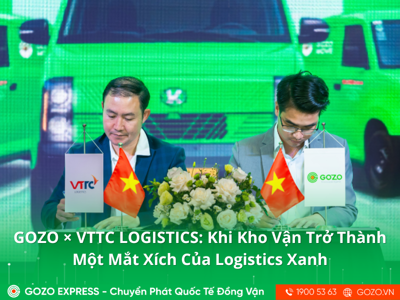 GOZO × VTTC LOGISTICS: Khi Kho Vận Trở Thành Một Mắt Xích Của Logistics Xanh
