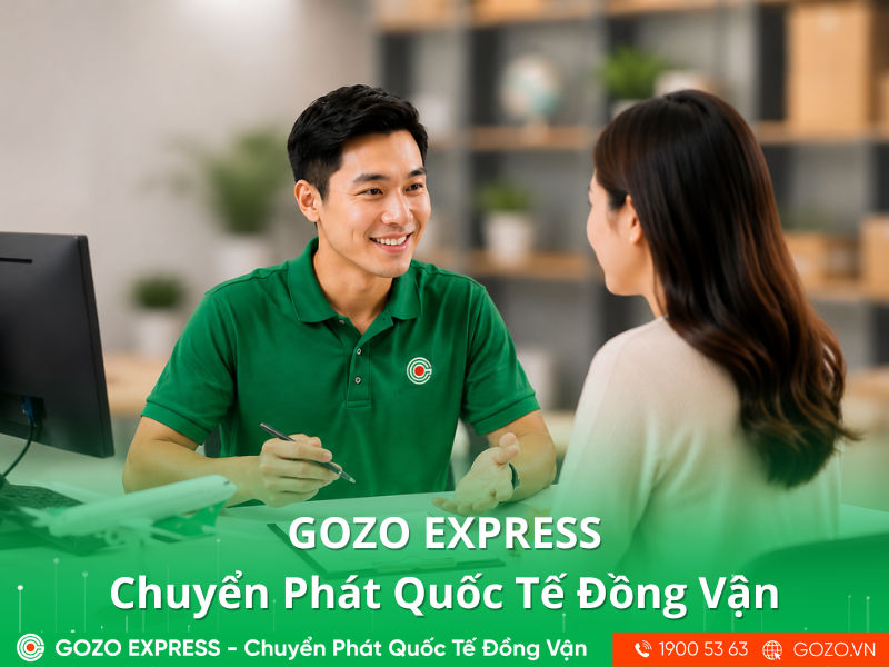 GOZO EXPRESS - Chuyển Phát Quốc Tế Đồng Vận