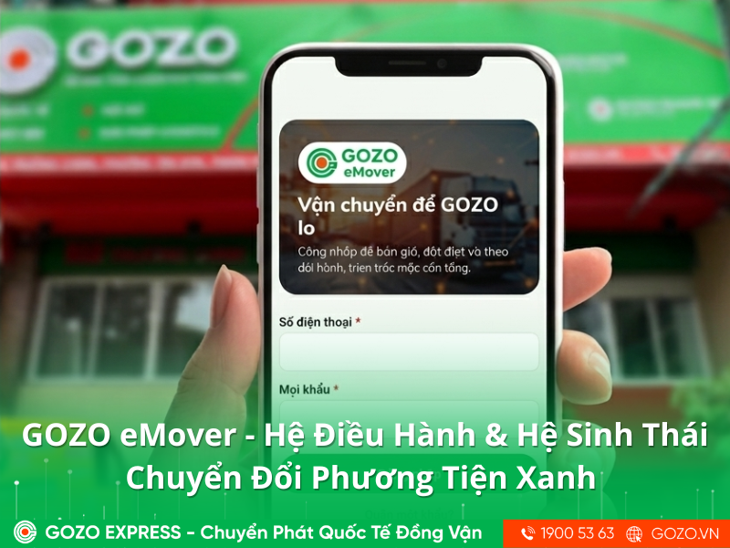 GOZO eMover - Hệ Điều Hành & Hệ Sinh Thái Chuyển Đổi Phương Tiện Xanh